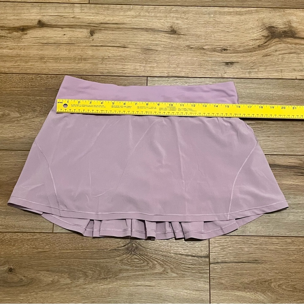 Lululemon Circuit Breaker Skort SZ 8 Regular Lilac Purple Tennis Skirt Preppy - Picture 3 of 10